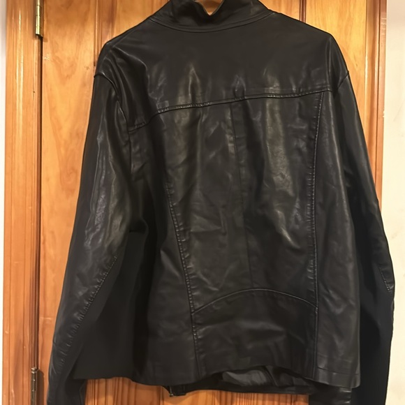FAUX leather jacket - Picture 2 of 2
